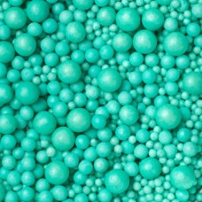 Sugar Pearls Sprinkles Turquoise 70g - glutenvrij
